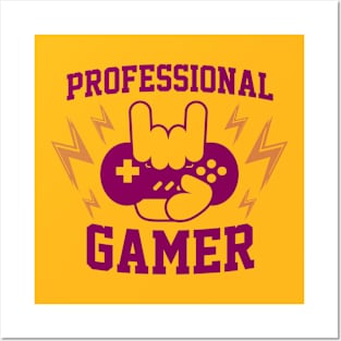 PROFESSIONAL GAMER, Gift Gaming Posters and Art